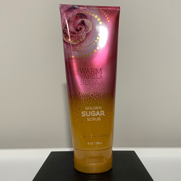 Bath & Body Works Warm Vanilla Sugar Golden Sugar Scrub 8 Oz Sealed